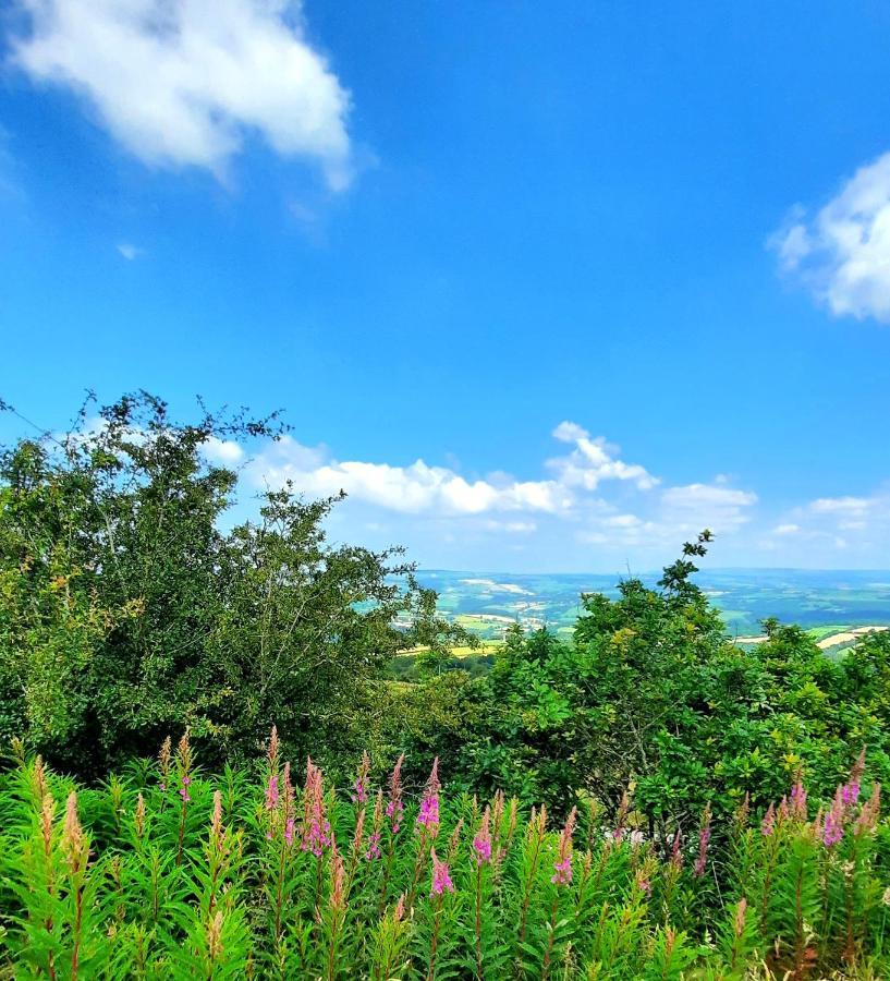 Summit Camping Kit Hill Cornwall Panoramic Views Grass Pitch From 15Pn Or Bella Bell Tent 75Pn Callington Luaran gambar